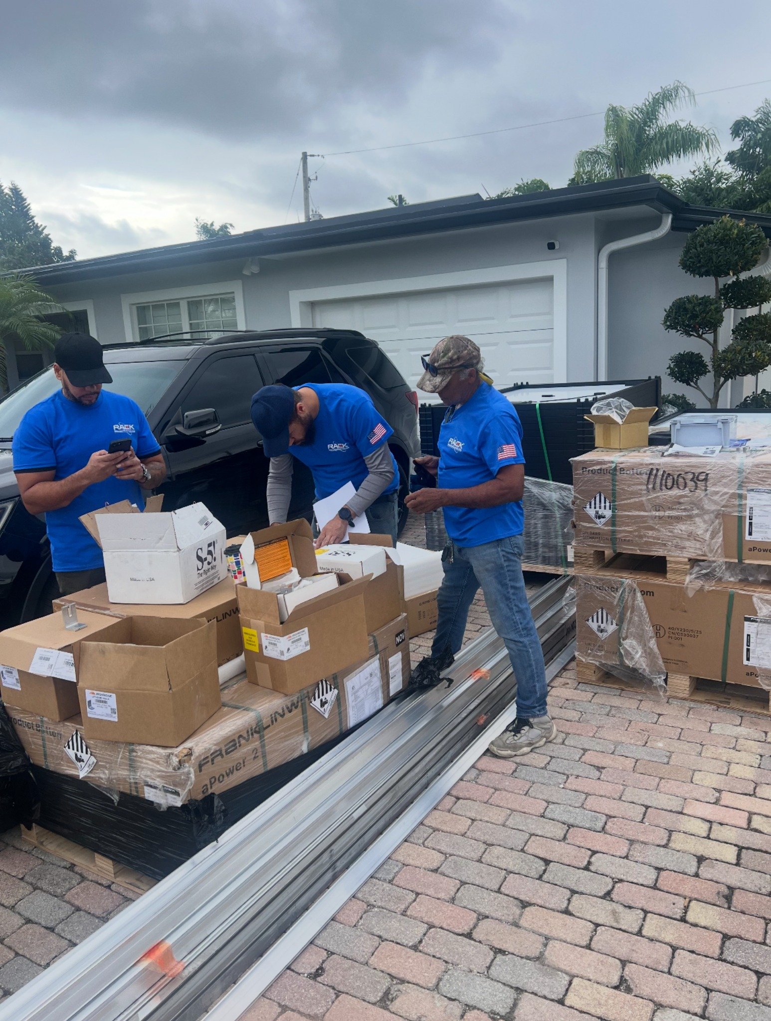 Solar materials and crew