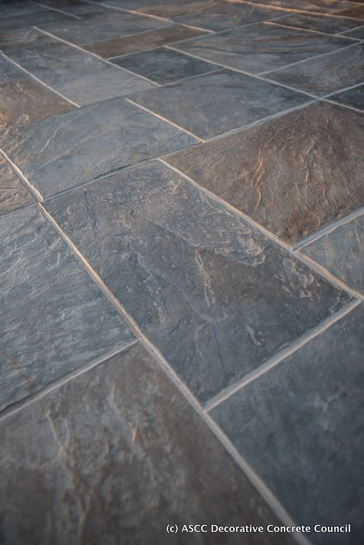 Gray tile texture detail